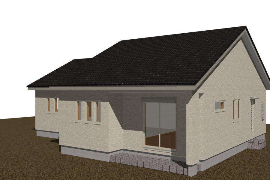 パース図　南東面